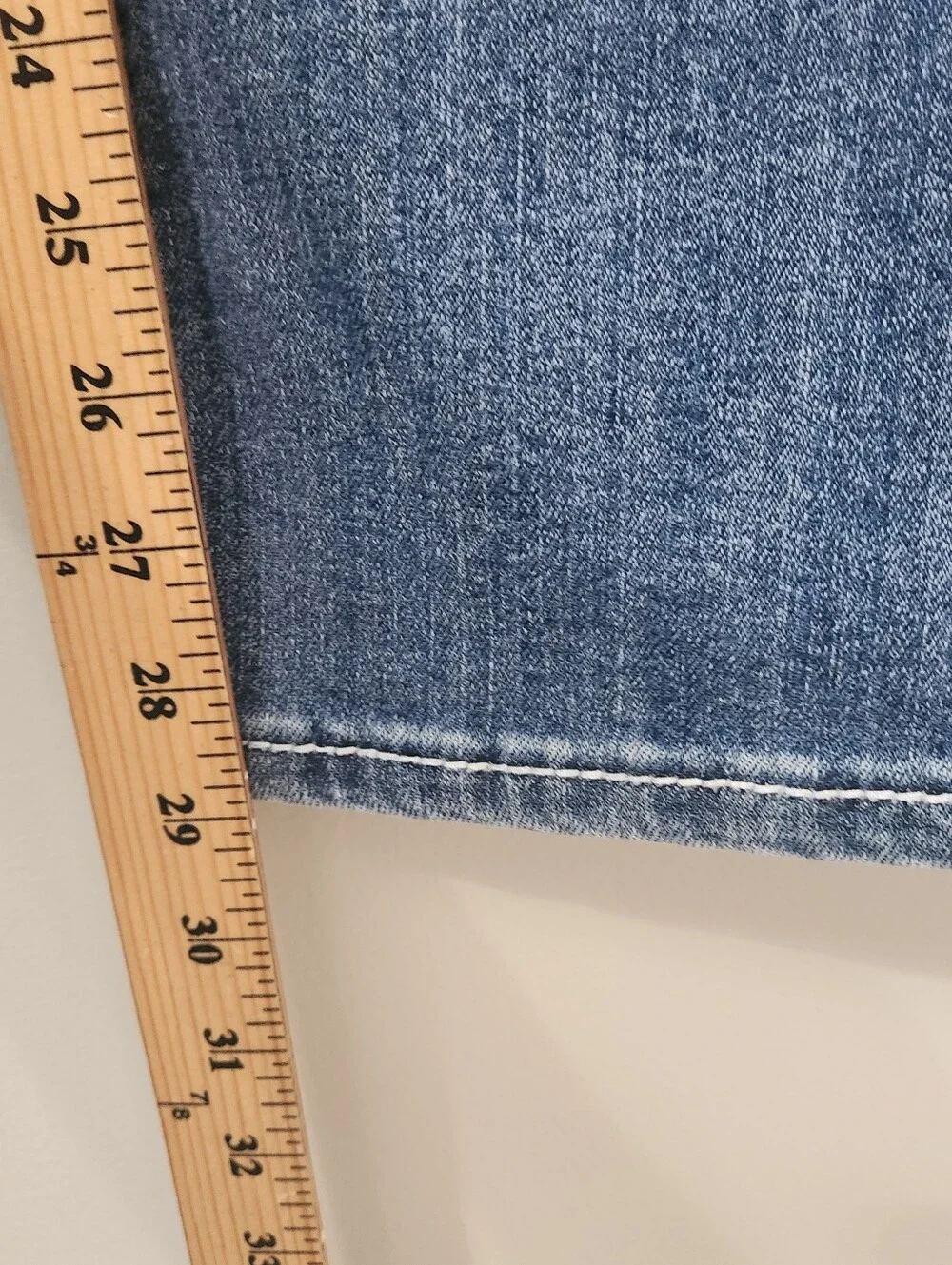 Maurices Bootcut Jeans Women's Size 7/8 Short Regular Light Wash Y2k Denim 33x29